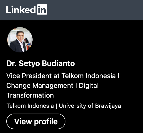 about me - Dr. Setyo Budianto